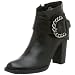 Apepazza Women's Tarsio Ankle Boot,Black,7 M