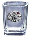 Square Shooter - Pewter Emblem Fire Fighter