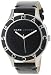 Marc by Marc Jacobs Quartz Leather Oversized Black Dial Women's Watch MBM1087