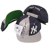 MLB NEW YORK YANKEES OLD SCHOOL FLAT BILL SNAP BACK HAT