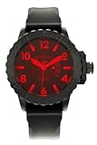 Android Men's Divemaster Trans-52 Limited Edition Night Vision Quartz Rubber Strap Watch