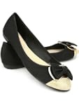 Cendriyon, Ballerines Noires Bout Dor...