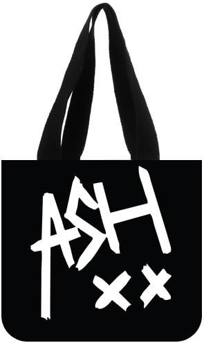 Band 5SOS Ashxx Custom Design Cotton Canvas Folding Reusable Grocery Shopping Tote Bag Carrier Bags Two Sides Printed 02