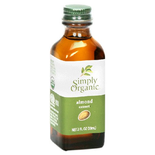 Simply Organic Almond Extract, 2-Ounce Bottle (Pack of 5) by Simply Organic