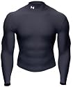 Under Armour - Herren & Kinder Shirt - ColdGear Mock Basic langarm, Schwarz, Gr. xxl