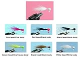 Mini Foo Jig Standard 1/32, 1/64 and 1/16 oz. Color: Pink head/Pink body; Weight: 1/16 oz.