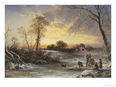 The Frozen Pond by George Williams