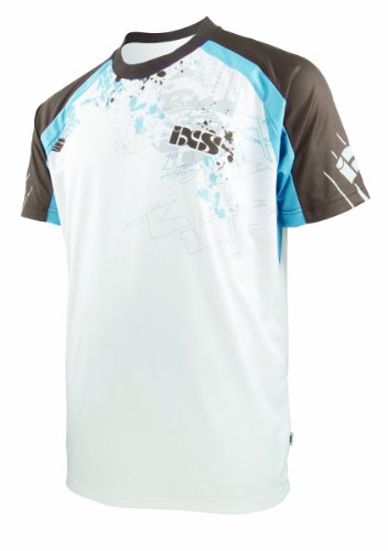IXS Herren Trikot INDEEP Downhill, weiss-braun, S, 473-510-2530-001-S Preisvergleich
