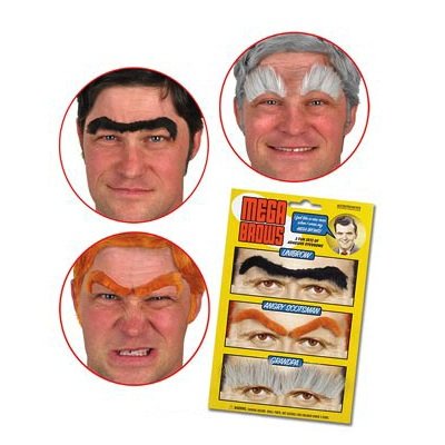 EYEBROWS-MEGABROW 3 ASST
