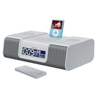 iHome Dual Alarm Clock Radio for iPod - Silver (iP9SR) iHome Dual Alarm Clock Radio for iPod - Silver (iP9SR)