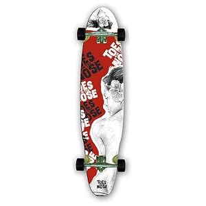 Toes on the Nose Beach Front Longboard Complete Skateboard by