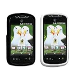 Two Hard Cases / Covers / Shells for HTC myTouch 3G Slide - Black, White