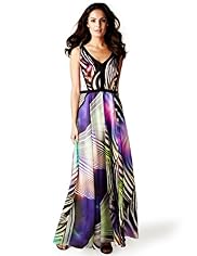 Per Una Speziale Pure Silk Zebra Print Maxi Dress