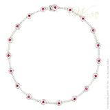 STUDIO 925: *FABULA RUBY CZ NECKLACE*