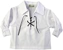 New TARTANISTA Scottish Baby Jacobite Kilt Shirt In White
