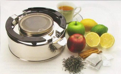 Houseware Innovations Short & Stout Stainless Tea Kettle