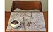 Kitchen & Housewares : Modern Twist - Floral Placemat - Brown