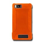 Amzer Silicone Skin Jelly Case for Motorola Droid X A955 – Orange