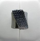 18k White Gold Diamond and Sapphire Palmiero Jewellery Design Ring