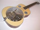 Galveston, WR20NAT, RESONATOR Acoustic Electric Guitar, SQUARE NECK Natural