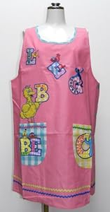 Sesame Street character applique apron apron 23333005 (japan import)