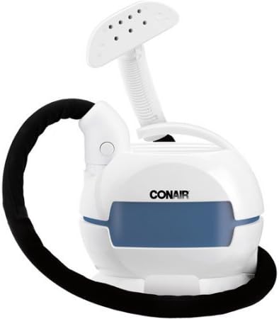 Conair Compact Garment Steamer, White with Convenient Carry Handle