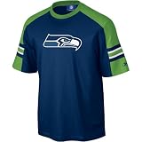 Reebok Seattle Seahawks Boys Short Sleeve Crew T-shirt