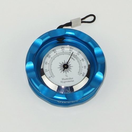 GRAMM Works Travel Humidor (Blue Caps, 7" Churchill)