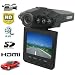 Portable 2.5'' LCD HD 1440 x 1080 6 IR LED Night Vision Car DVR Support HDMI Output