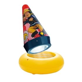 Fireman Sam Rechargeable Go Glow  Night Light and Torch