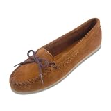 Minnetonka Women's Suede Skimmer Moc