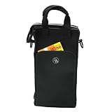 The Wine Enthusiast Vintote Neoprene 2-Bottle Carrier
