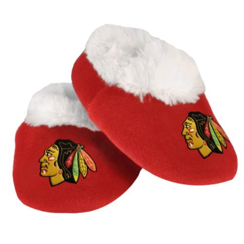 NHL Chicago Blackhawks Baby Bootie Slippers