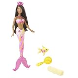 BARBIE Splash & Style Mermaid Pink with Angel Fish AA