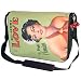 Green/Black Mobile Edge Cutebug Laptop Messenger Bag