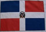 DOMINICAN REPUBLIC FLAG - White T-shirt