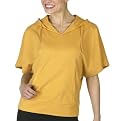 Mossimo Supply Company Short Sleeve Hoodie - Mineral Yellow