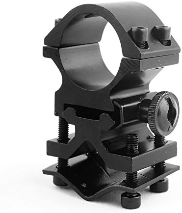 HHG 1'' Inch Combined Flashlight and Laser Sight Mount with Barrel Adapter