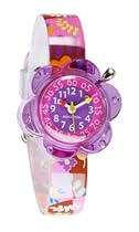 Baby Watch - Montre Enfant - Fille - Fiorella - Bracelet Plastique - La Montre Pédagogique - Avec Méthode D'Apprentissage