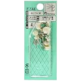 WAKAI 石こうくぎ(4本入) Jフック付 メッキ F-144