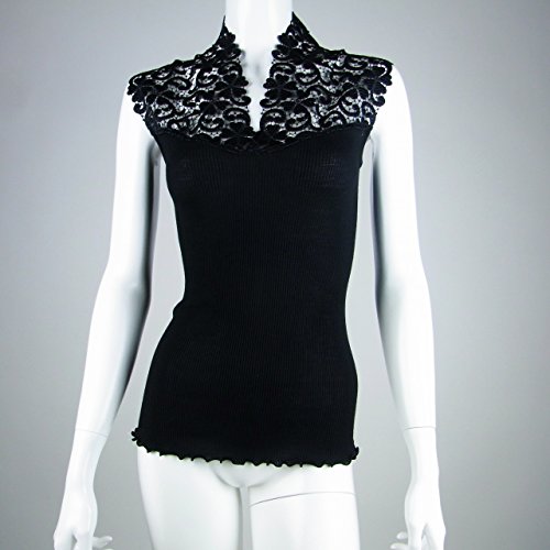 ＜Oscalito／オスカリート＞ デザインカットソー／フローラル マクラメ（ウール70% シルク30%） No.658270