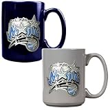 NBA Ceramic Mug 2 Piece Set - Primary Logo