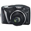 Canon デジタルカメラ Powershot SX130IS ブラック PSSX130IS(BK) 1210万画素 光学12倍 光学28mm 3.0型液晶