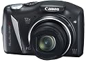 Canon デジタルカメラ Powershot SX130IS ブラック PSSX130IS(BK) 1210万画素 光学12倍 光学28mm 3.0型液晶