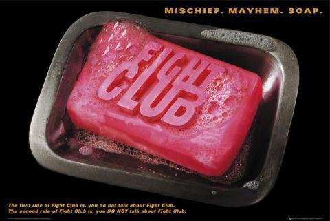 1art1 39049 Fight Club - Soap, Brad Pitt, Edward Norton Poster 91 x 61 cm Preisvergleich