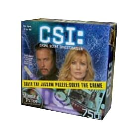 Unbalanced Death - CSI: Crime Scene Investigation 750 Piece Mystery Puzzle