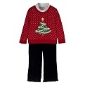 Toddler Girls' BT Kids 3pc Sweater/Top/Pant Set - Red/Black