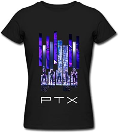 ZHEDZU Women's Pentatonix Tour 2016 Cool T Shirt Cotton Black M