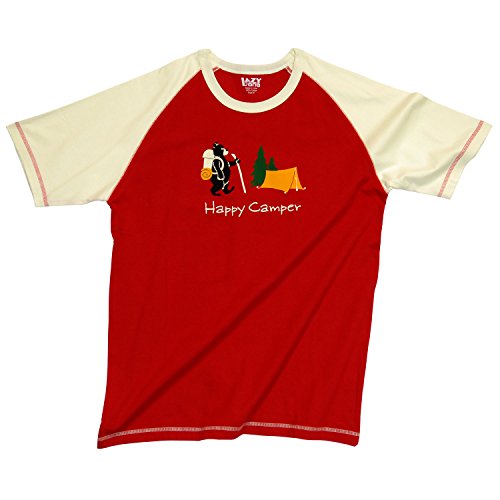 Lazy One Men's Happy Camper Pajama Tee
