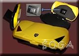  : PSP 2000 SLIM NEW STYLE LUXURY ALUMINUM METAL PROTECTIVE CASE HOLDER YELLOW